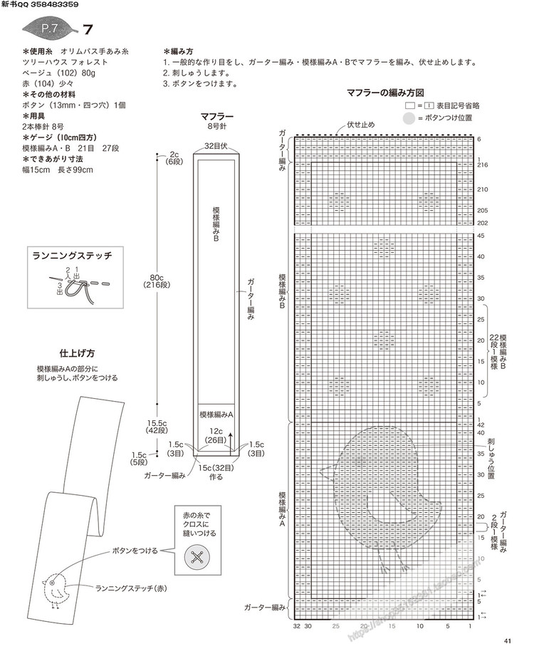 孩子們的開春小背心編織DIY2015 - 失敗的維 - 失敗的維