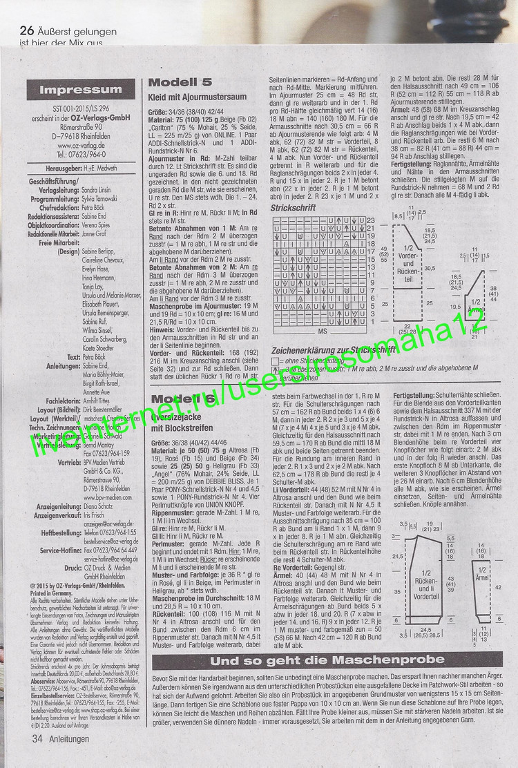 Stricktrends Fruhling №1 2015 - 輕描淡寫 - 輕描淡寫