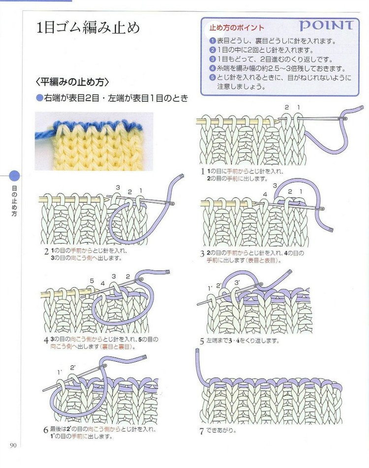 日文 棒針編織基礎(chǔ)大全  (2) - 紫蘇 - 紫蘇的博客