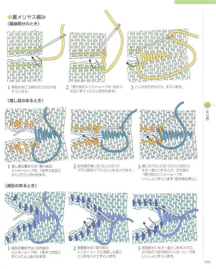 日文 棒針編織基礎(chǔ)大全  (2) - 紫蘇 - 紫蘇的博客